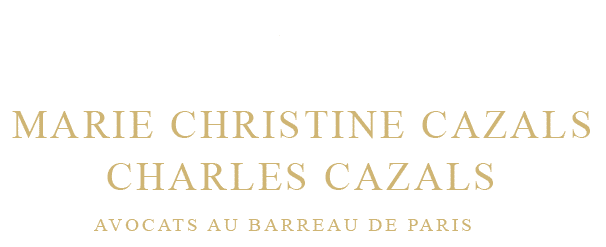 logo cabinet Cazals avocats au Barreau de Paris